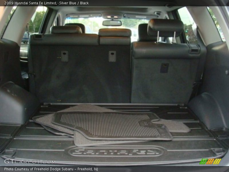 Silver Blue / Black 2009 Hyundai Santa Fe Limited