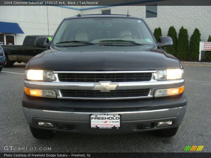 Black / Tan/Neutral 2004 Chevrolet Suburban 1500 LT 4x4