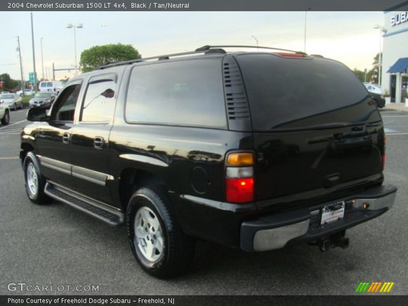 Black / Tan/Neutral 2004 Chevrolet Suburban 1500 LT 4x4