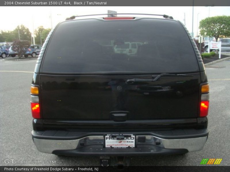 Black / Tan/Neutral 2004 Chevrolet Suburban 1500 LT 4x4