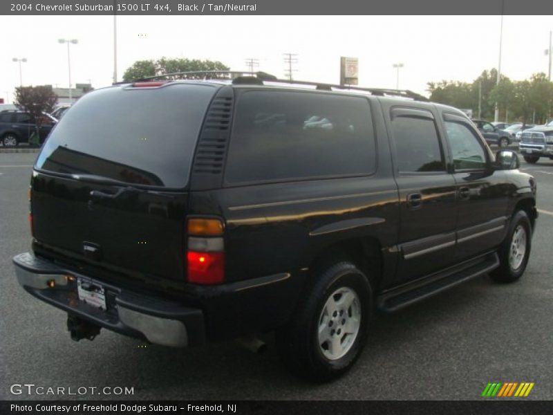 Black / Tan/Neutral 2004 Chevrolet Suburban 1500 LT 4x4