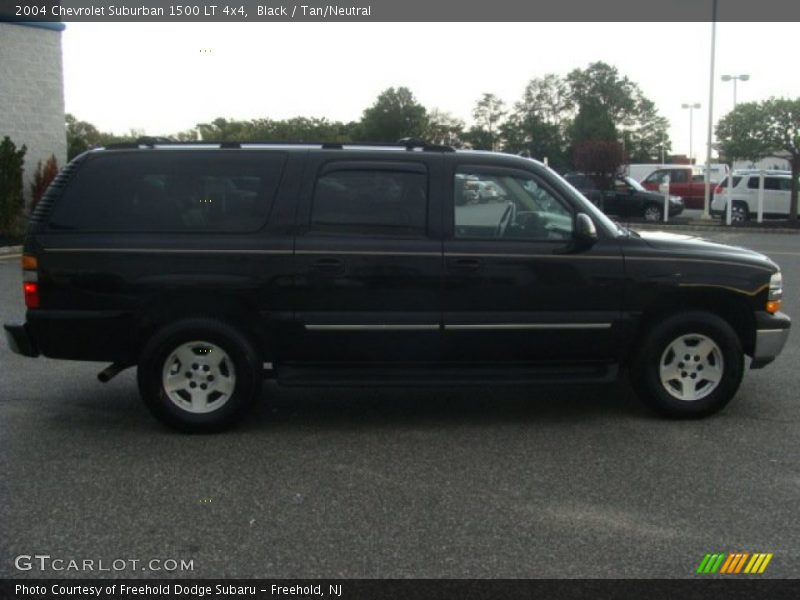 Black / Tan/Neutral 2004 Chevrolet Suburban 1500 LT 4x4
