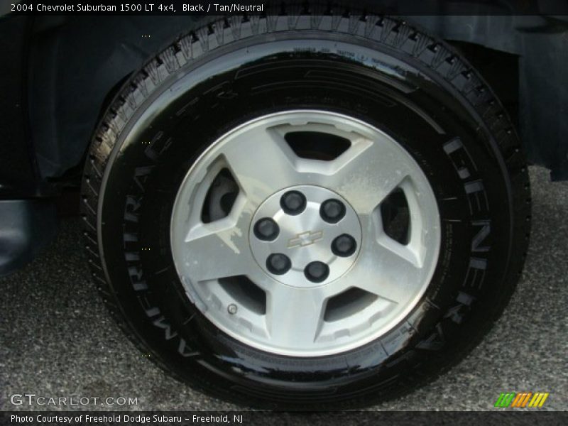Black / Tan/Neutral 2004 Chevrolet Suburban 1500 LT 4x4