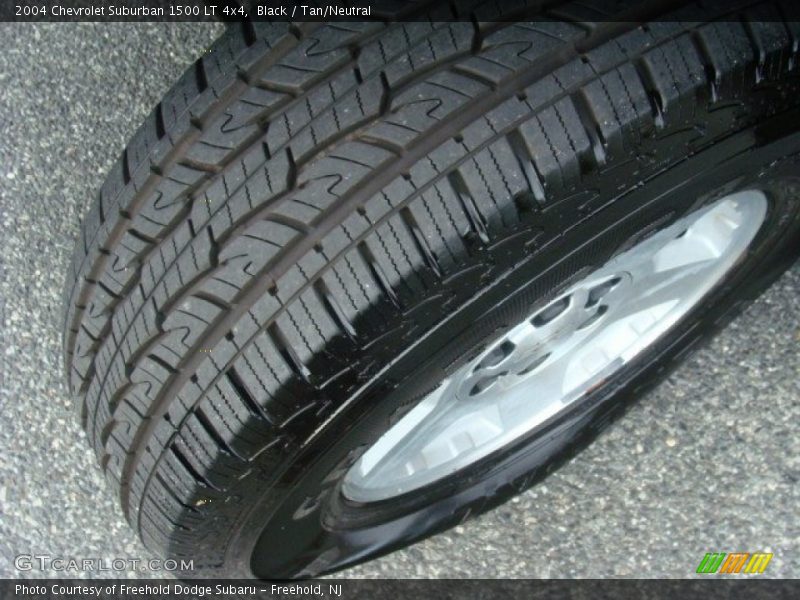 Black / Tan/Neutral 2004 Chevrolet Suburban 1500 LT 4x4