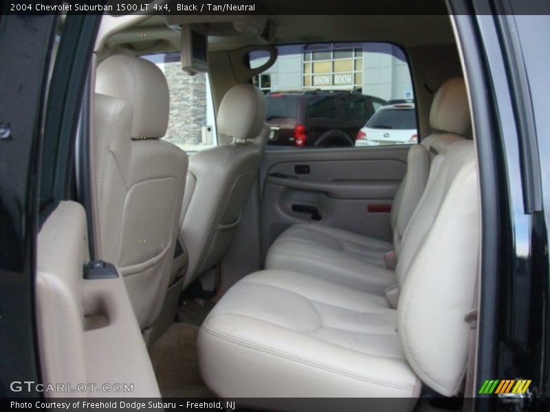 Black / Tan/Neutral 2004 Chevrolet Suburban 1500 LT 4x4