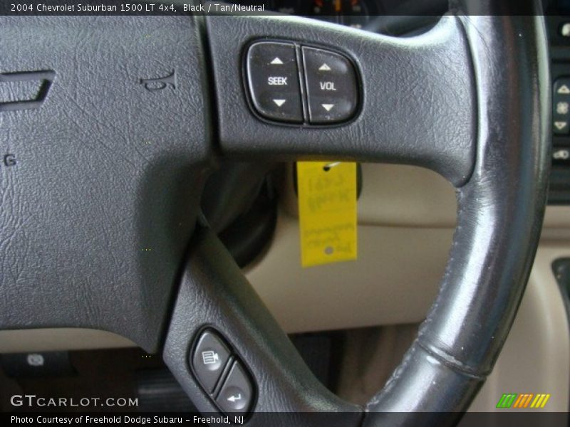 Black / Tan/Neutral 2004 Chevrolet Suburban 1500 LT 4x4