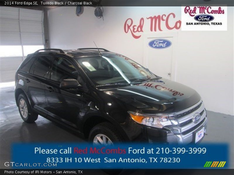 Tuxedo Black / Charcoal Black 2014 Ford Edge SE