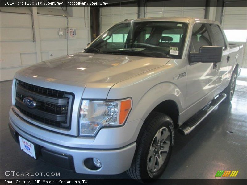 Ingot Silver / Steel Grey 2014 Ford F150 STX SuperCrew