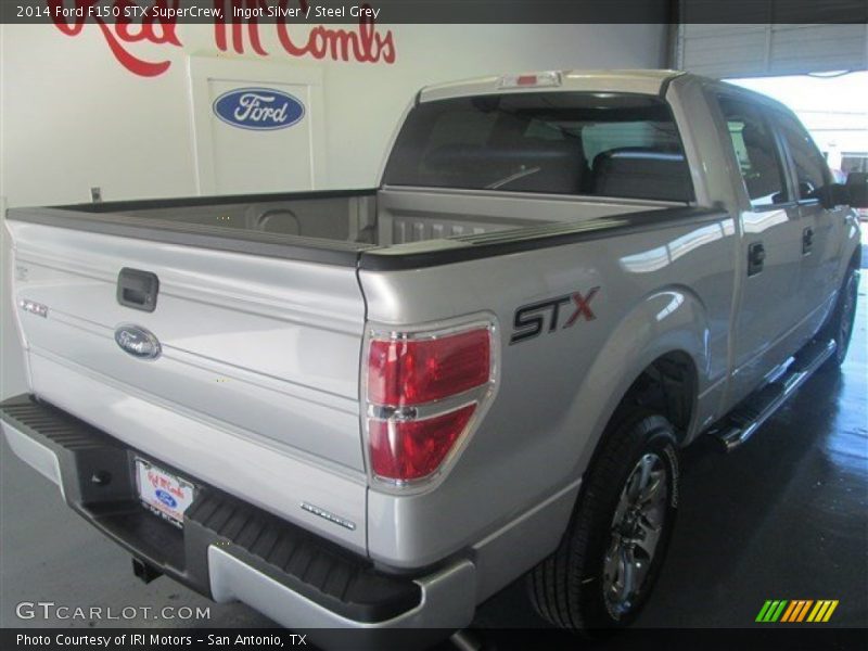 Ingot Silver / Steel Grey 2014 Ford F150 STX SuperCrew