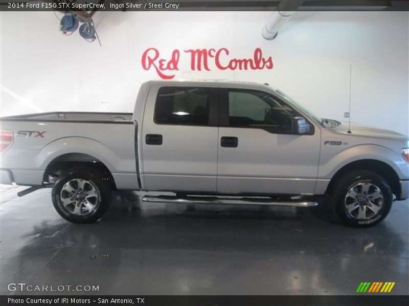 Ingot Silver / Steel Grey 2014 Ford F150 STX SuperCrew