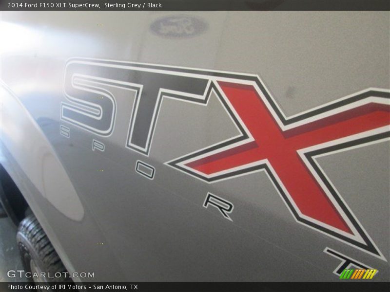 Sterling Grey / Black 2014 Ford F150 XLT SuperCrew