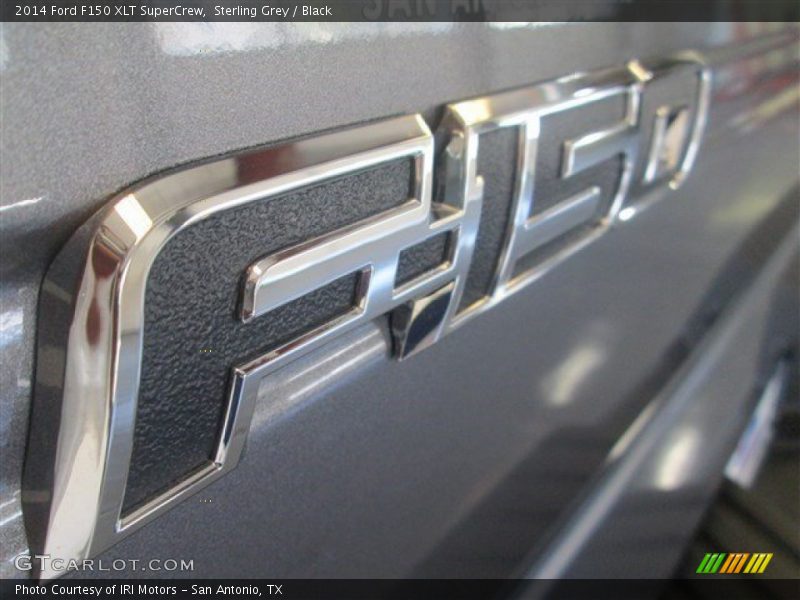 Sterling Grey / Black 2014 Ford F150 XLT SuperCrew