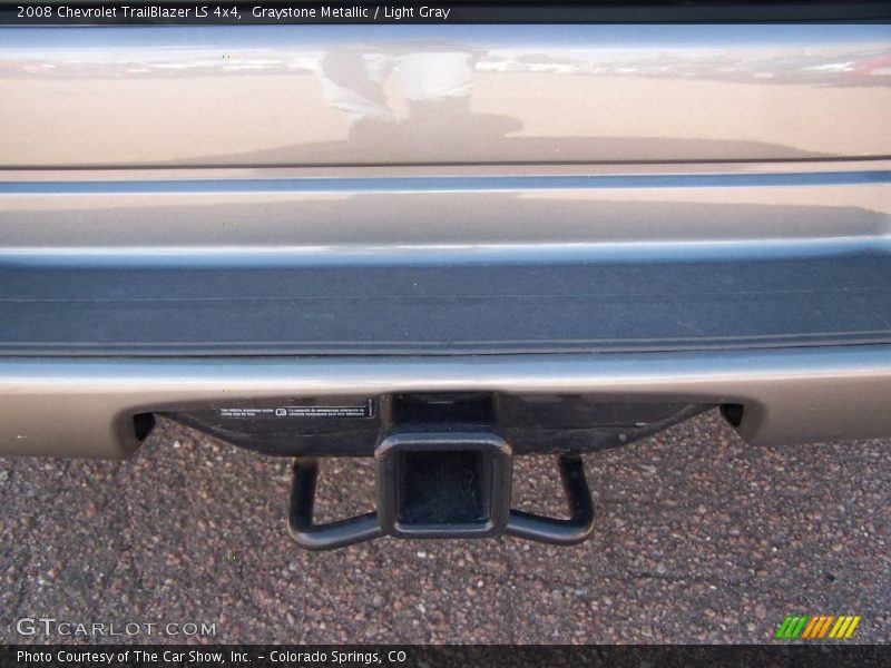 Graystone Metallic / Light Gray 2008 Chevrolet TrailBlazer LS 4x4