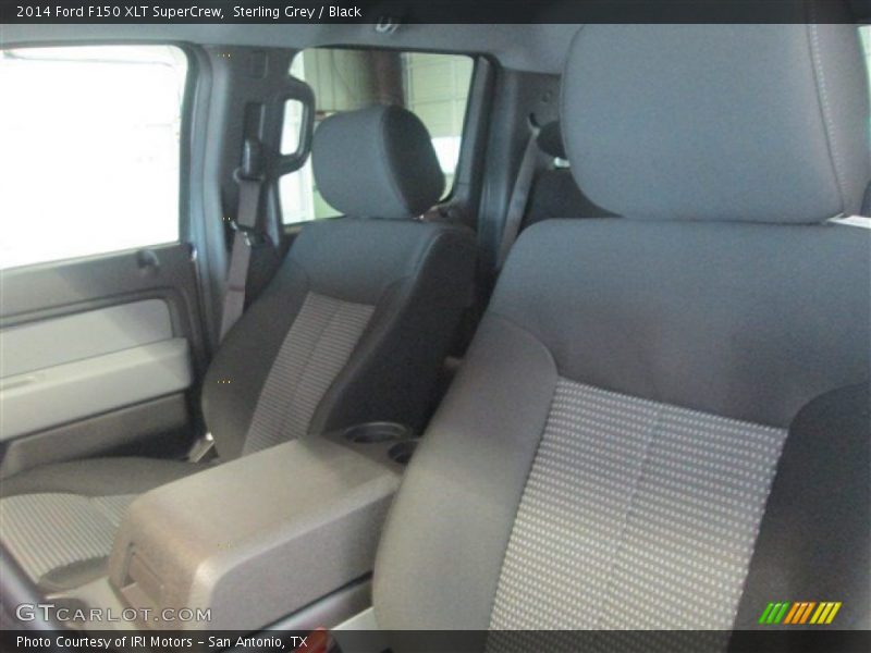 Sterling Grey / Black 2014 Ford F150 XLT SuperCrew