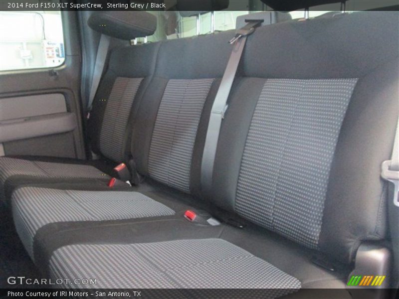 Sterling Grey / Black 2014 Ford F150 XLT SuperCrew