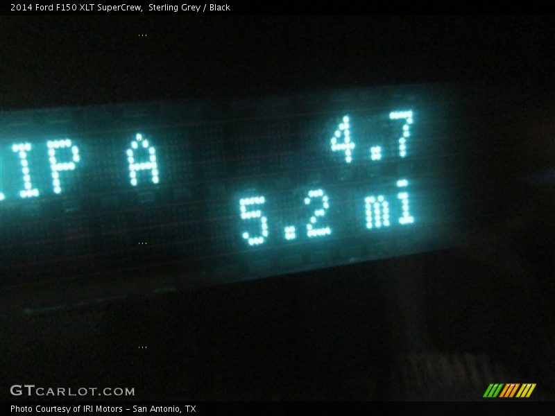 Sterling Grey / Black 2014 Ford F150 XLT SuperCrew