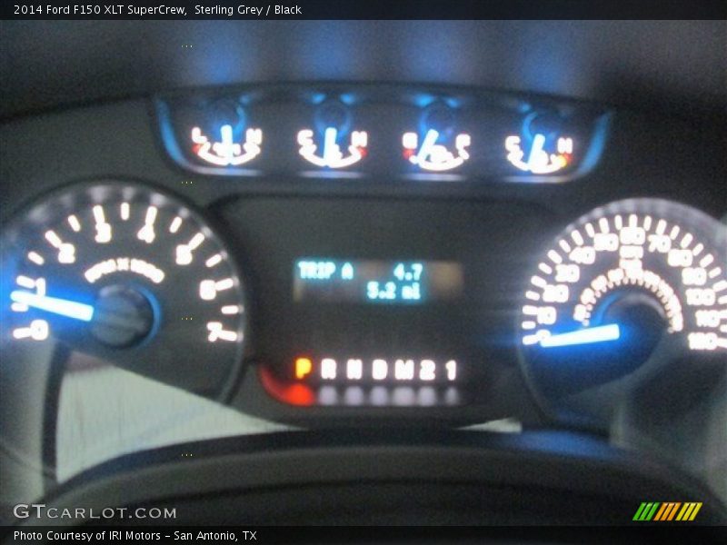 Sterling Grey / Black 2014 Ford F150 XLT SuperCrew