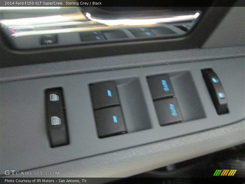 Sterling Grey / Black 2014 Ford F150 XLT SuperCrew