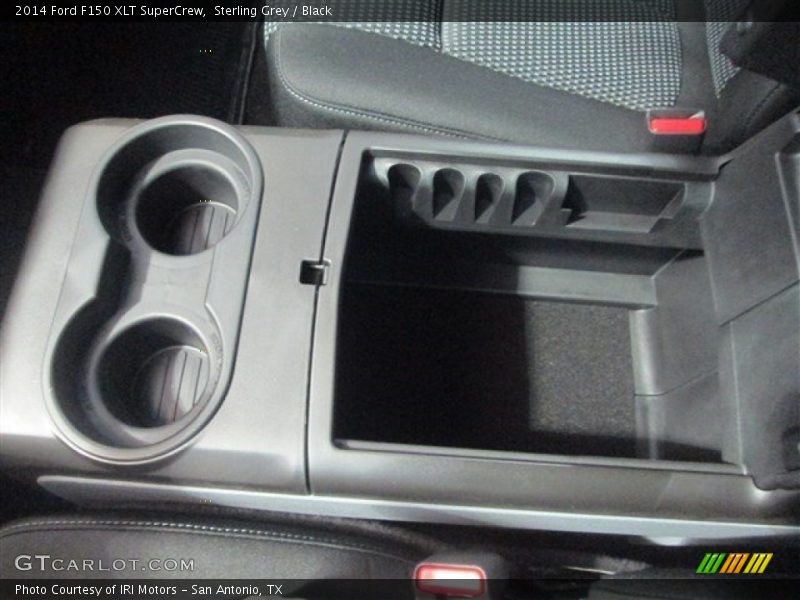 Sterling Grey / Black 2014 Ford F150 XLT SuperCrew