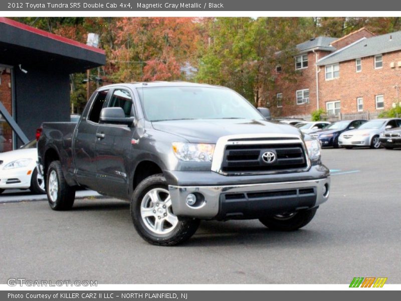 Magnetic Gray Metallic / Black 2012 Toyota Tundra SR5 Double Cab 4x4