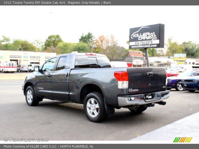Magnetic Gray Metallic / Black 2012 Toyota Tundra SR5 Double Cab 4x4
