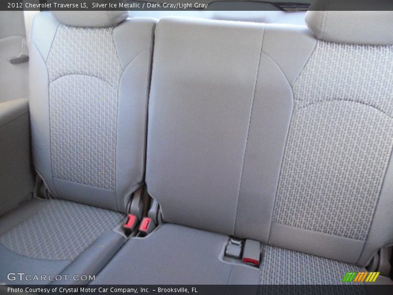 Silver Ice Metallic / Dark Gray/Light Gray 2012 Chevrolet Traverse LS