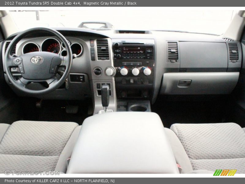 Magnetic Gray Metallic / Black 2012 Toyota Tundra SR5 Double Cab 4x4