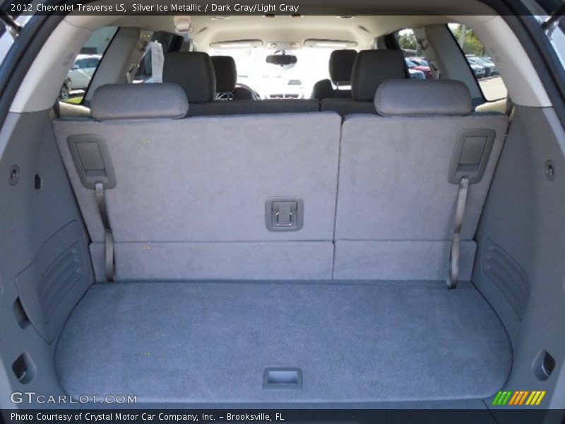 Silver Ice Metallic / Dark Gray/Light Gray 2012 Chevrolet Traverse LS