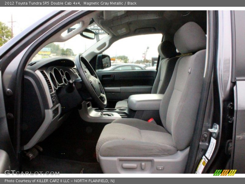 Magnetic Gray Metallic / Black 2012 Toyota Tundra SR5 Double Cab 4x4