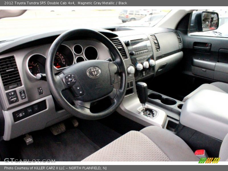 Magnetic Gray Metallic / Black 2012 Toyota Tundra SR5 Double Cab 4x4