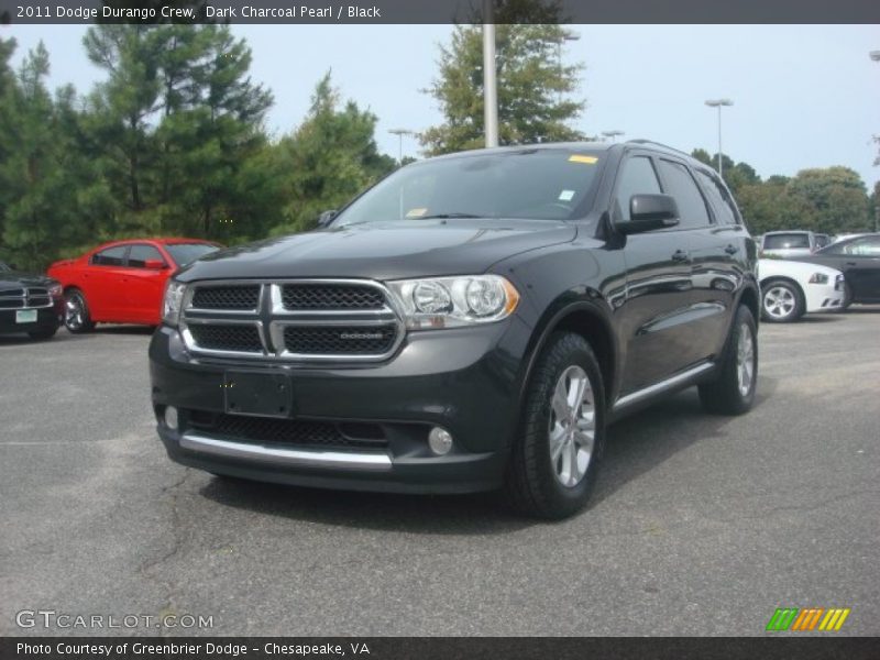 Dark Charcoal Pearl / Black 2011 Dodge Durango Crew