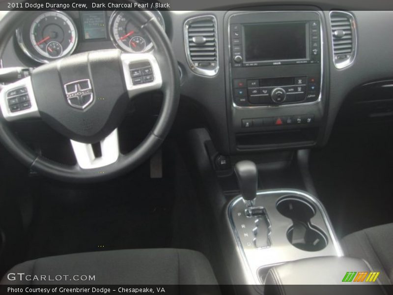 Dark Charcoal Pearl / Black 2011 Dodge Durango Crew