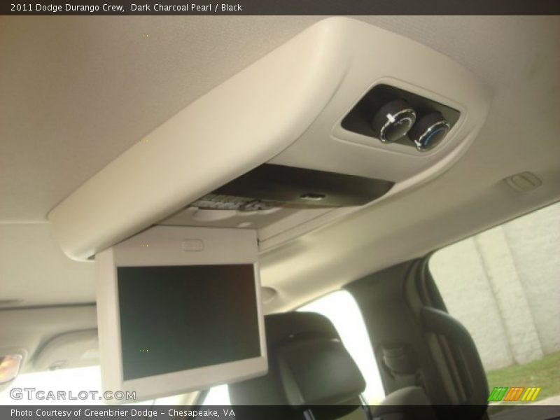 Dark Charcoal Pearl / Black 2011 Dodge Durango Crew