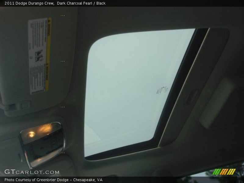 Dark Charcoal Pearl / Black 2011 Dodge Durango Crew