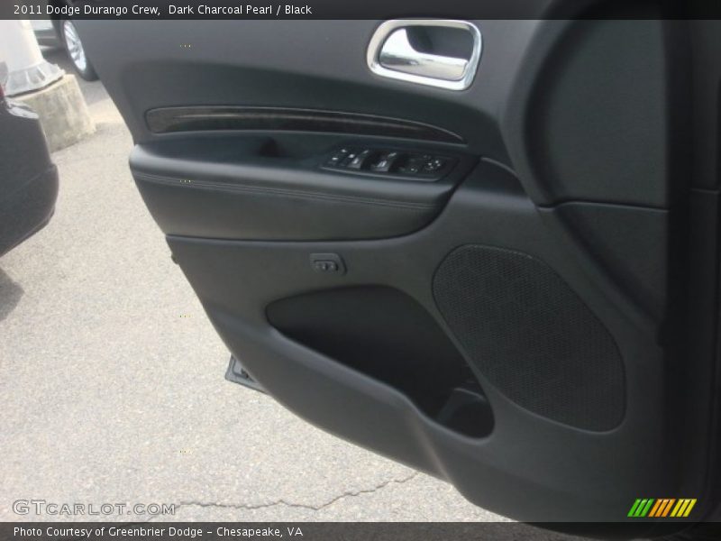 Dark Charcoal Pearl / Black 2011 Dodge Durango Crew