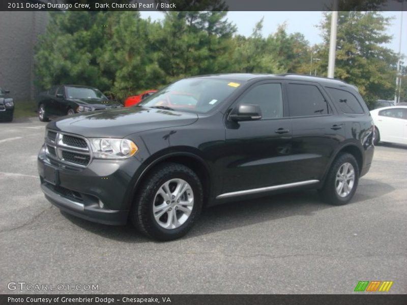Dark Charcoal Pearl / Black 2011 Dodge Durango Crew