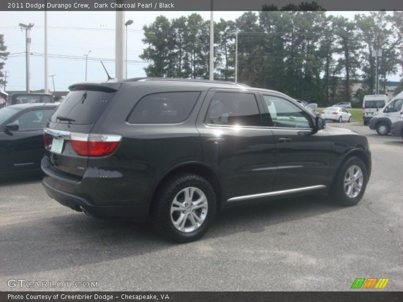 Dark Charcoal Pearl / Black 2011 Dodge Durango Crew