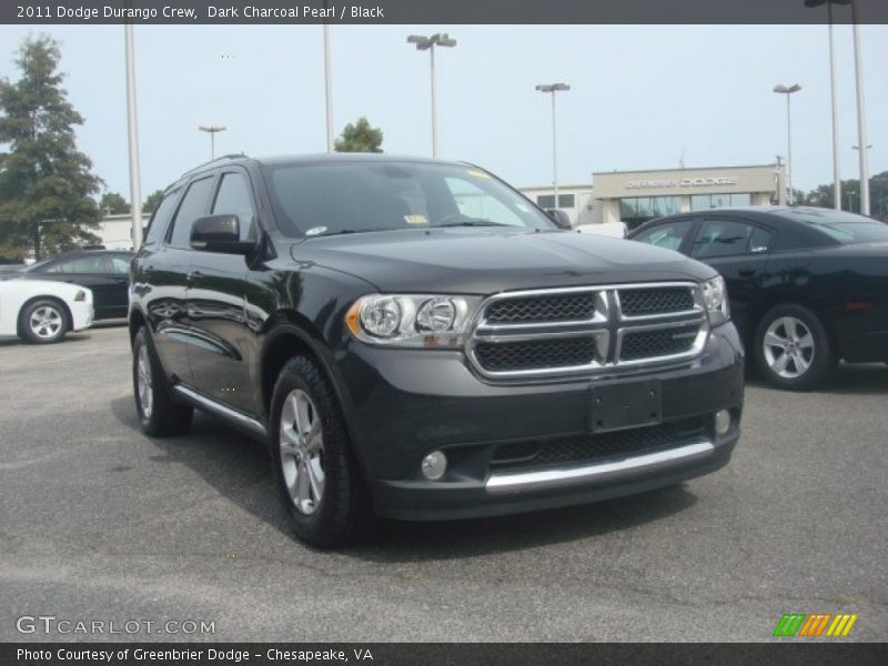 Dark Charcoal Pearl / Black 2011 Dodge Durango Crew