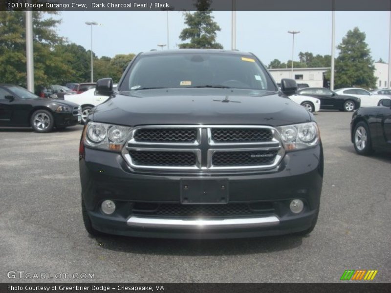 Dark Charcoal Pearl / Black 2011 Dodge Durango Crew