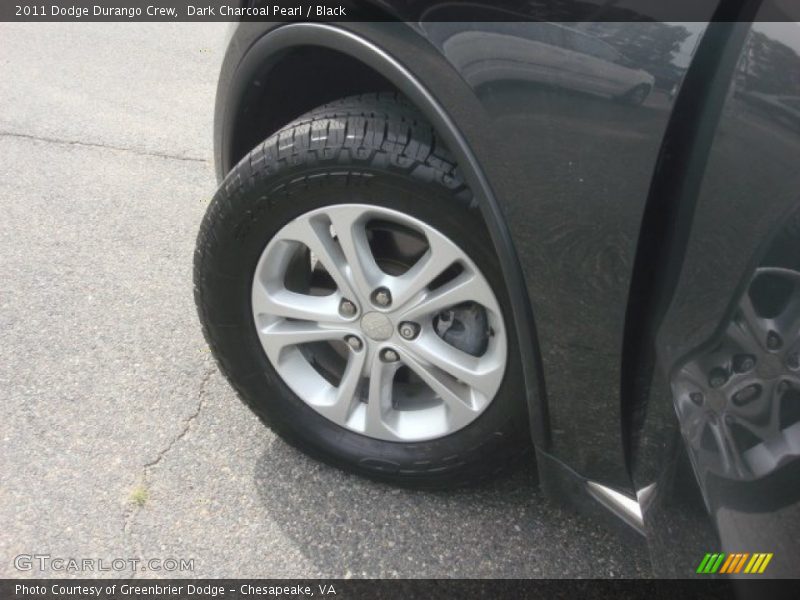 Dark Charcoal Pearl / Black 2011 Dodge Durango Crew