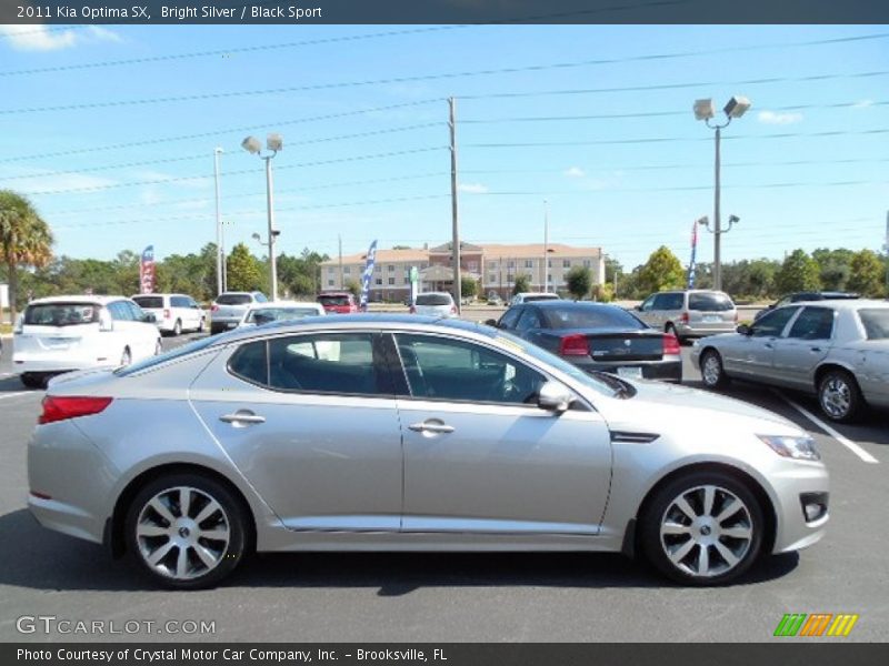Bright Silver / Black Sport 2011 Kia Optima SX