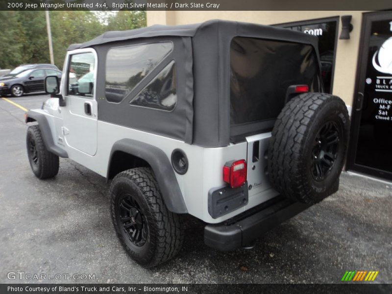Bright Silver Metallic / Dark Slate Gray 2006 Jeep Wrangler Unlimited 4x4