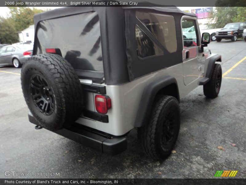 Bright Silver Metallic / Dark Slate Gray 2006 Jeep Wrangler Unlimited 4x4