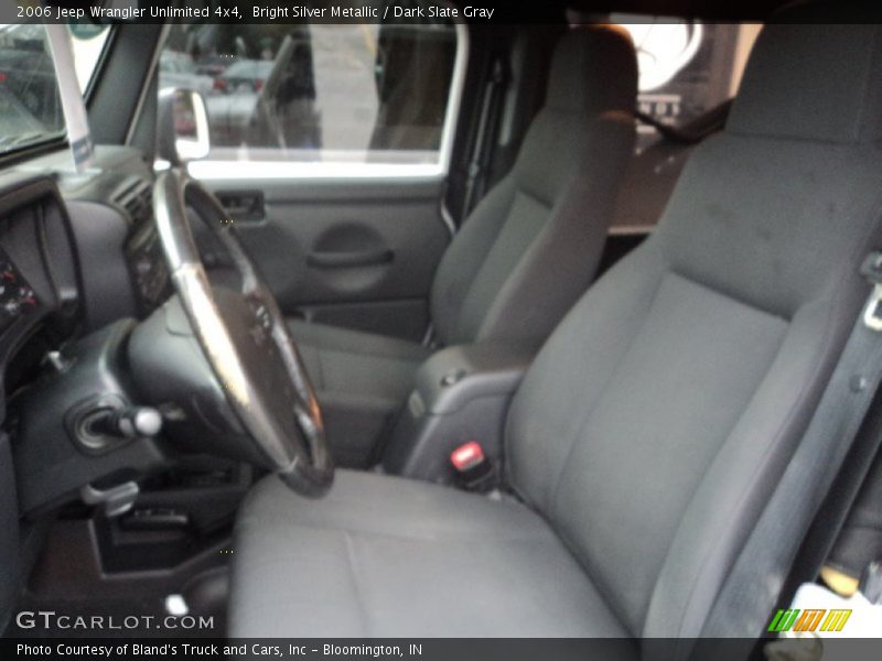 Bright Silver Metallic / Dark Slate Gray 2006 Jeep Wrangler Unlimited 4x4