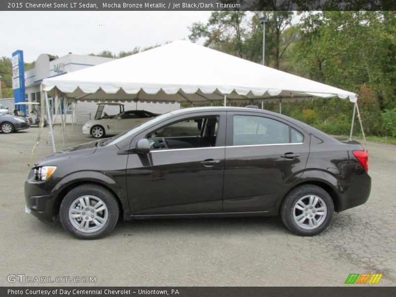  2015 Sonic LT Sedan Mocha Bronze Metallic