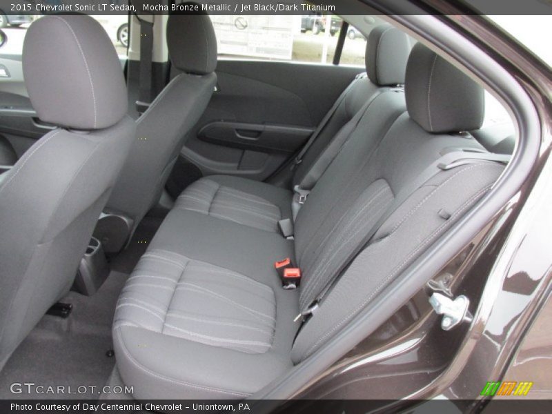 Mocha Bronze Metallic / Jet Black/Dark Titanium 2015 Chevrolet Sonic LT Sedan