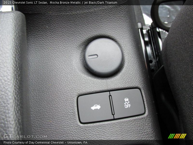 Mocha Bronze Metallic / Jet Black/Dark Titanium 2015 Chevrolet Sonic LT Sedan