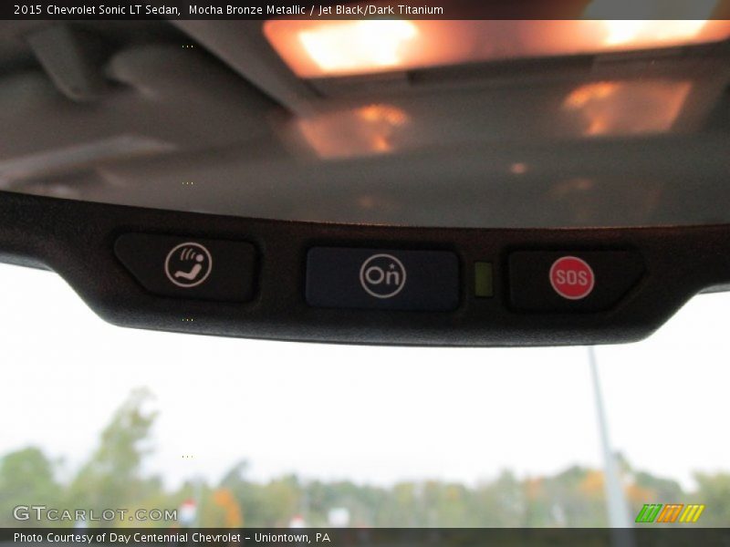 Mocha Bronze Metallic / Jet Black/Dark Titanium 2015 Chevrolet Sonic LT Sedan