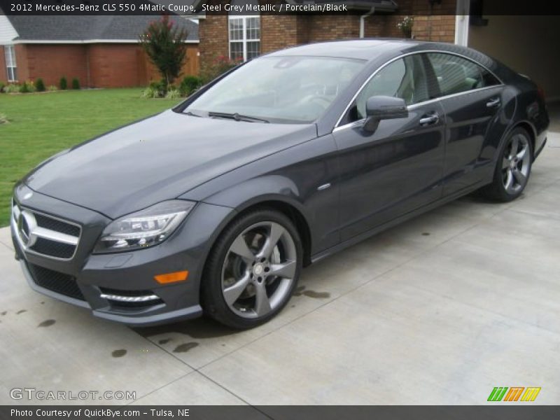 Front 3/4 View of 2012 CLS 550 4Matic Coupe
