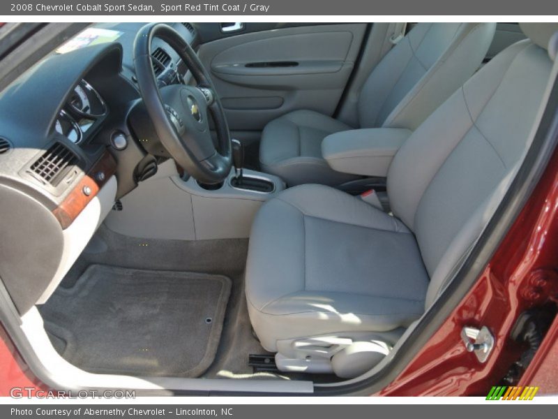 Sport Red Tint Coat / Gray 2008 Chevrolet Cobalt Sport Sedan